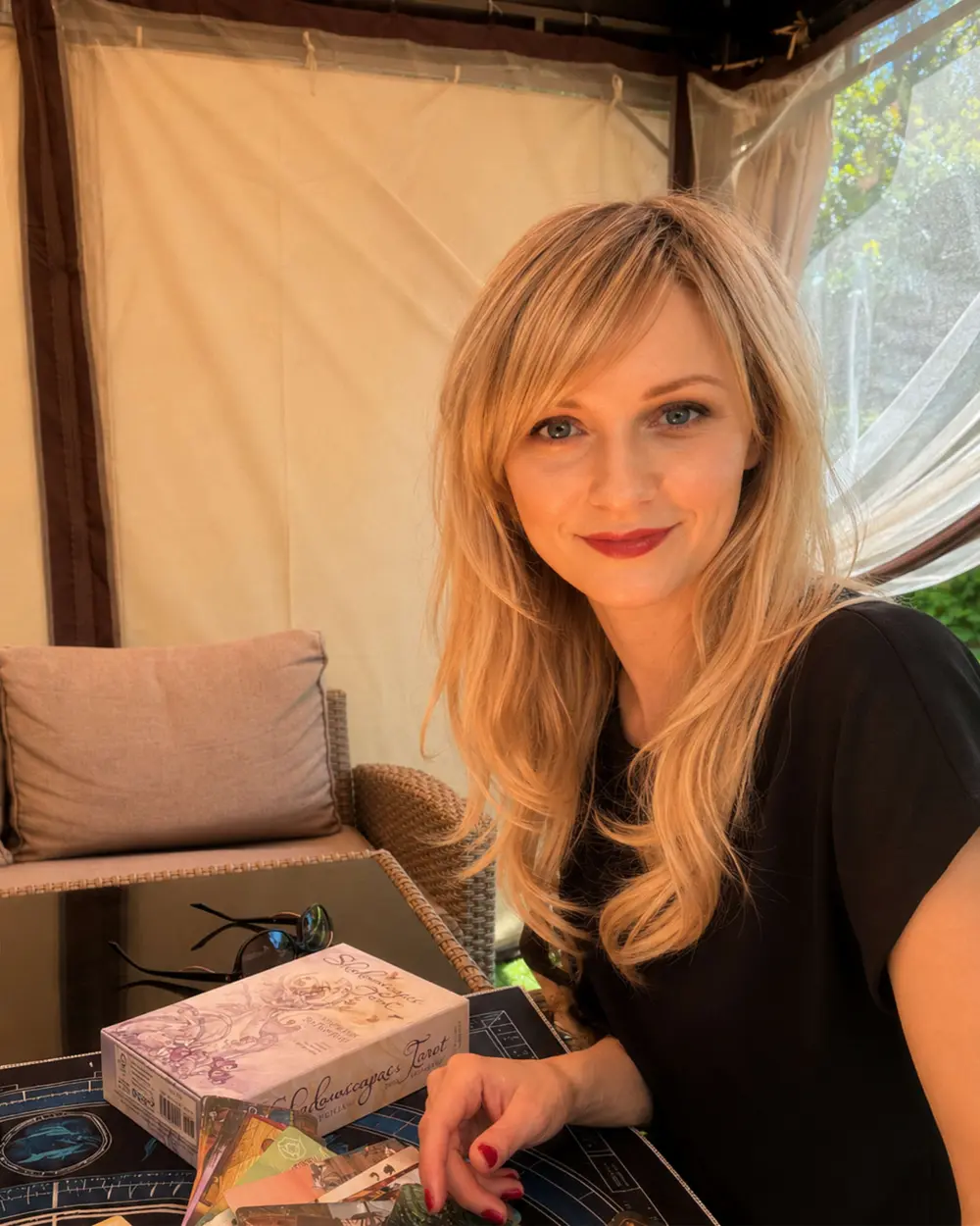 Portrait of Angela, tarot reader