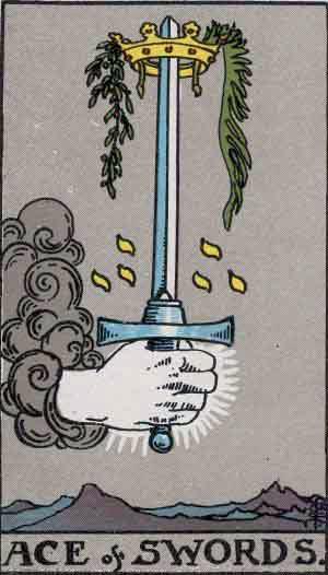 Ace Of Swords tarot card