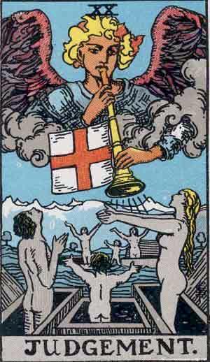 Judgement tarot card
