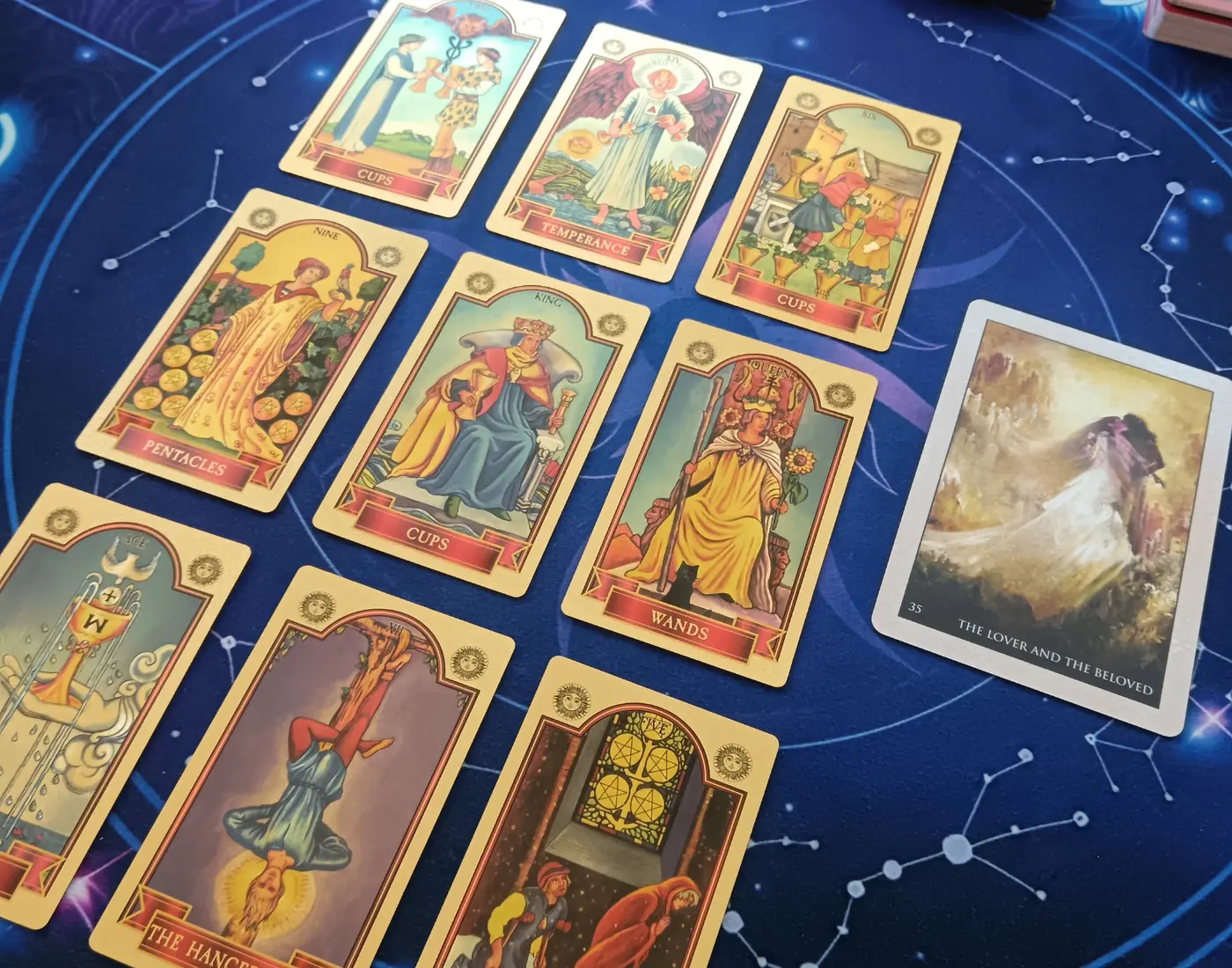 Relationship tarot spread