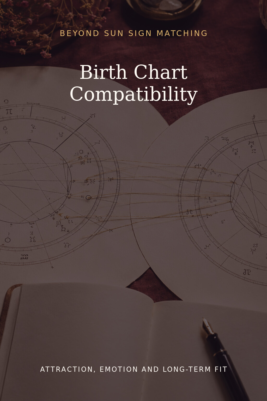 Pinterest cover for birth chart compatibility beyond Sun signs