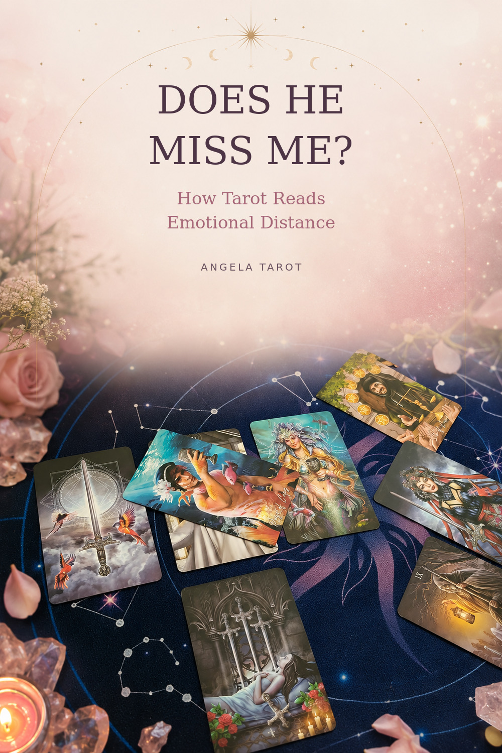 Pinterest cover for Does He Miss Me