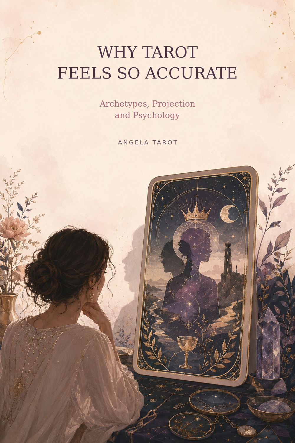 Pinterest cover for Why Tarot Feels So Accurate