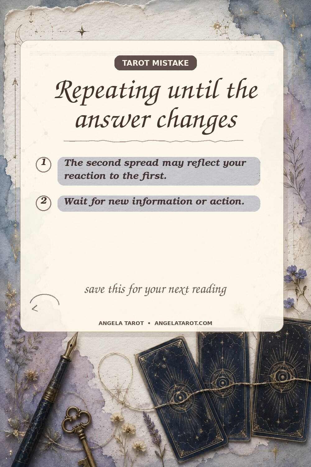 Pinterest graphic for Repeating until the answer changes