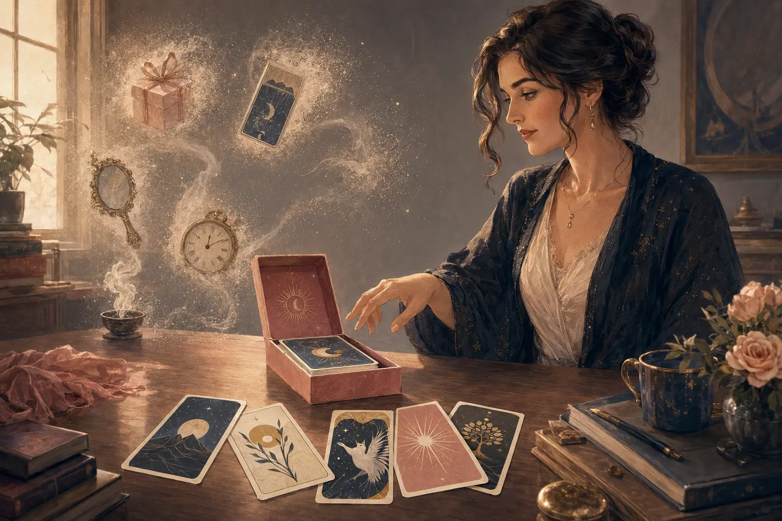Tarot beginner choosing her own deck as old myths fade away